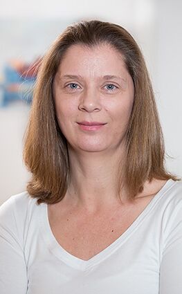Portrait von Petra Seller, medizinische Fachangestellte